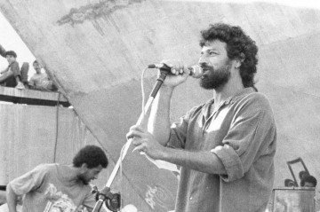 05/08/1985. Crédito: Milla Petrillo/CB/D.A Press. Brasil. Brasília - DF. O produtor e ator Néio Lúcio no Concerto Cabeças.
       -  (crédito: Milla Petrillo/CB/D.A Press)