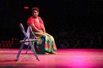 Fernanda Jacob é uma das atrizes que interpretam personagem em situação de vulnerabilidade -  (crédito: Dido Gomes)