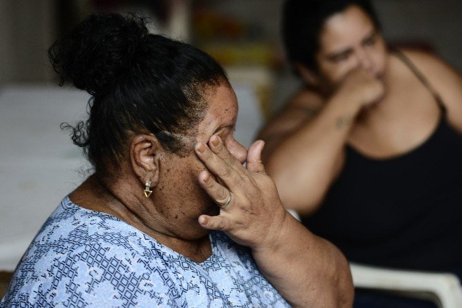  08/04/2026. Crédito: Minervino Júnior/CB/D.A Press. Brasil.  Brasilia - DF. Entrevista com os parentes da família da cabeleireira Elizamar da Silva que foi vítima de uma chacina em Planaltina. Nelita Maria de Jesus(mãe da vítima)