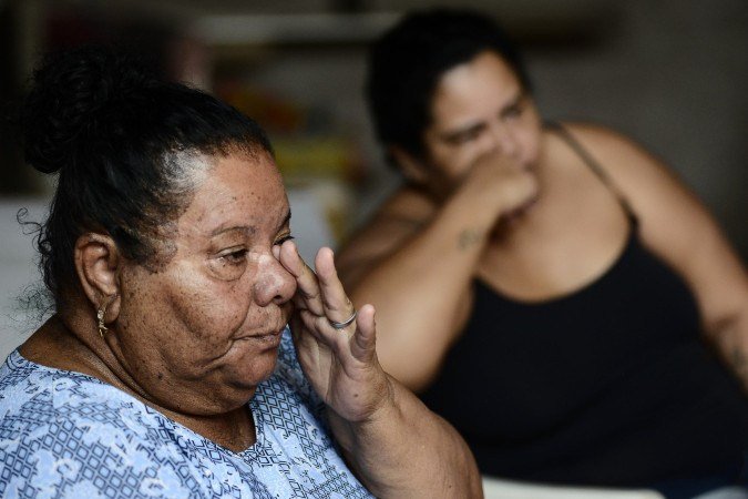  08/04/2026. Crédito: Minervino Júnior/CB/D.A Press. Brasil.  Brasilia - DF. Entrevista com os parentes da família da cabeleireira Elizamar da Silva que foi vítima de uma chacina em Planaltina. Nelita Maria de Jesus(mãe da vítima)