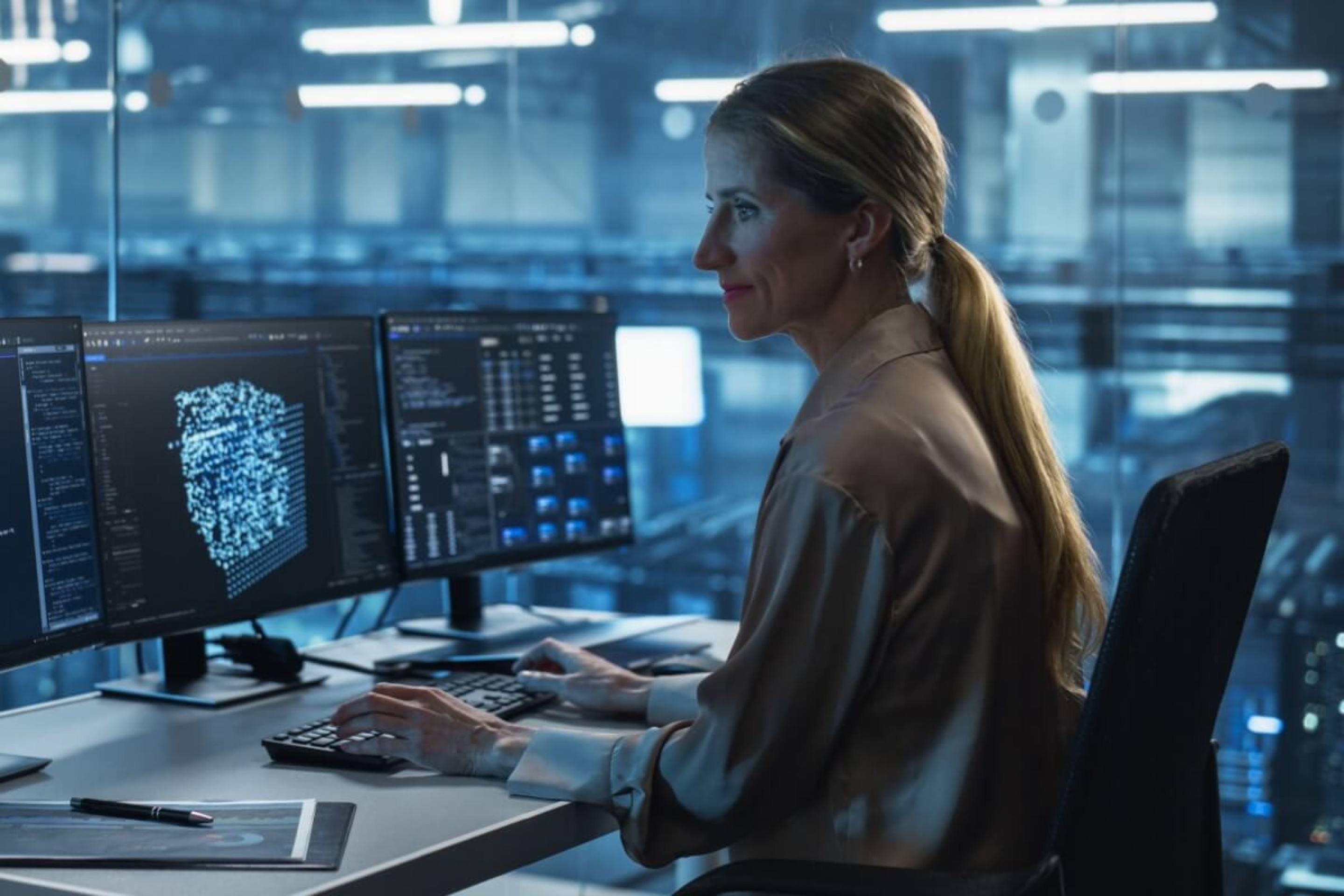 A transformação digital tem mudado o mercado de trabalho e impulsionado novas carreiras (Imagem: Gorodenkoff | Shutterstock)
- (crédito: EdiCase) A transformação digital tem mudado o mercado de trabalho e impulsionado novas carreiras (Imagem: Gorodenkoff | Shutterstock)
- (crédito: EdiCase)