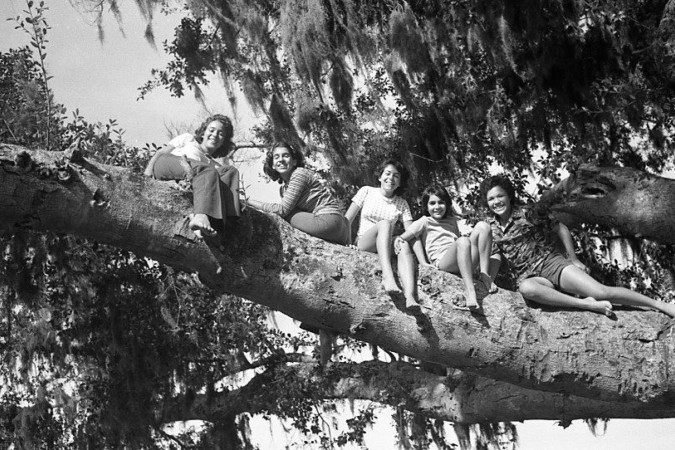 Marcia Barbosa, atual reitora da UFRGS, na infância