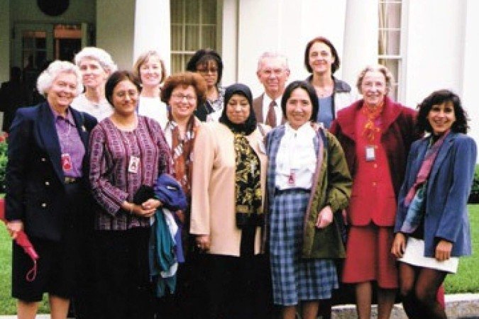 Marcia Barbosa, atual reitora da UFRGS, na Casa Branca