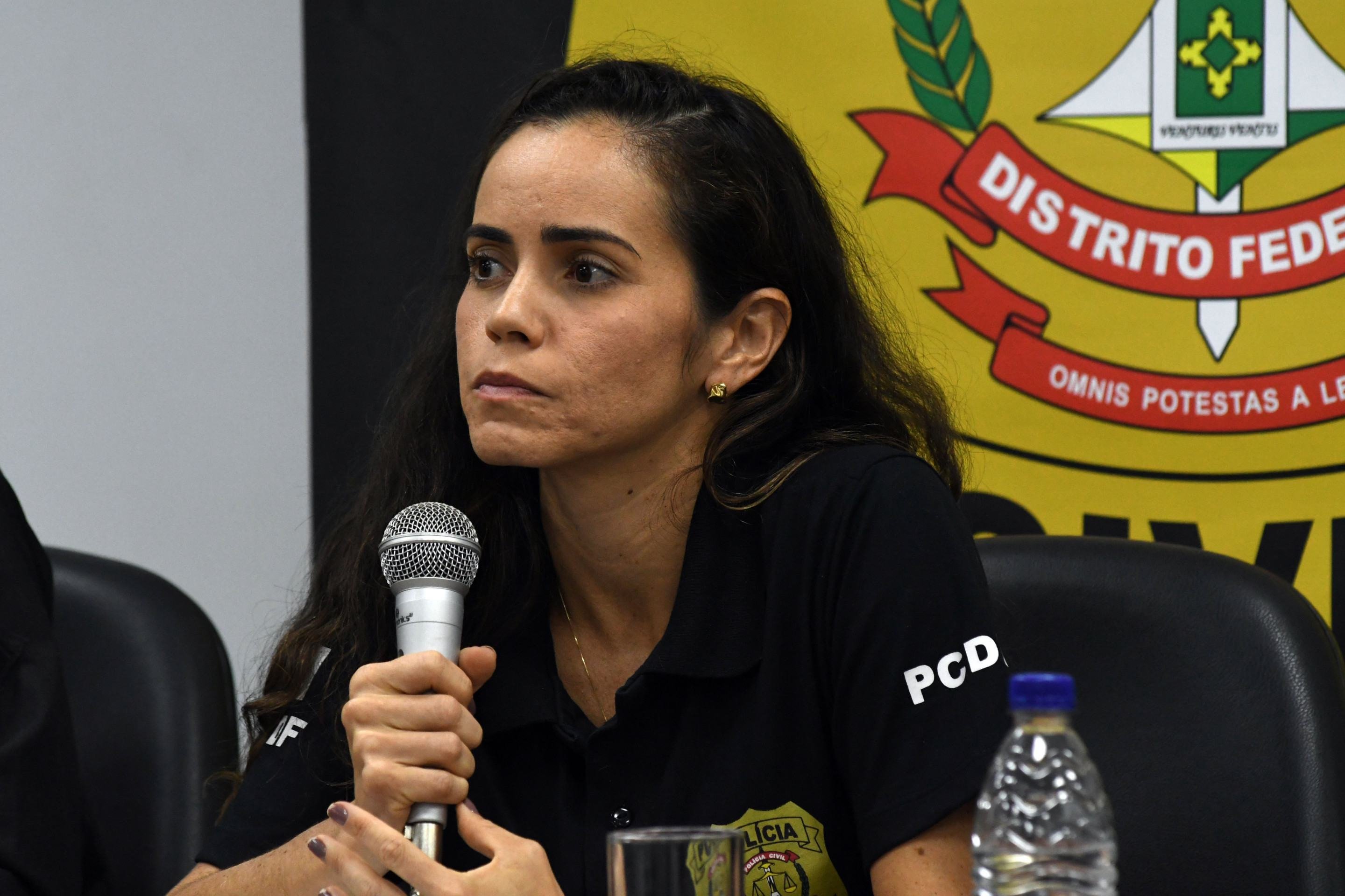 Delegada &Aacute;gatha Braga, respons&aacute;vel pela investiga&ccedil;&atilde;o