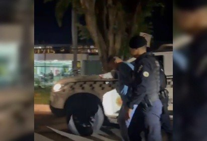 O homem foi preso horas após o crime -  (crédito: Material cedido ao Correio) -O homem foi preso horas após o crime -  (crédito: Material cedido ao Correio)