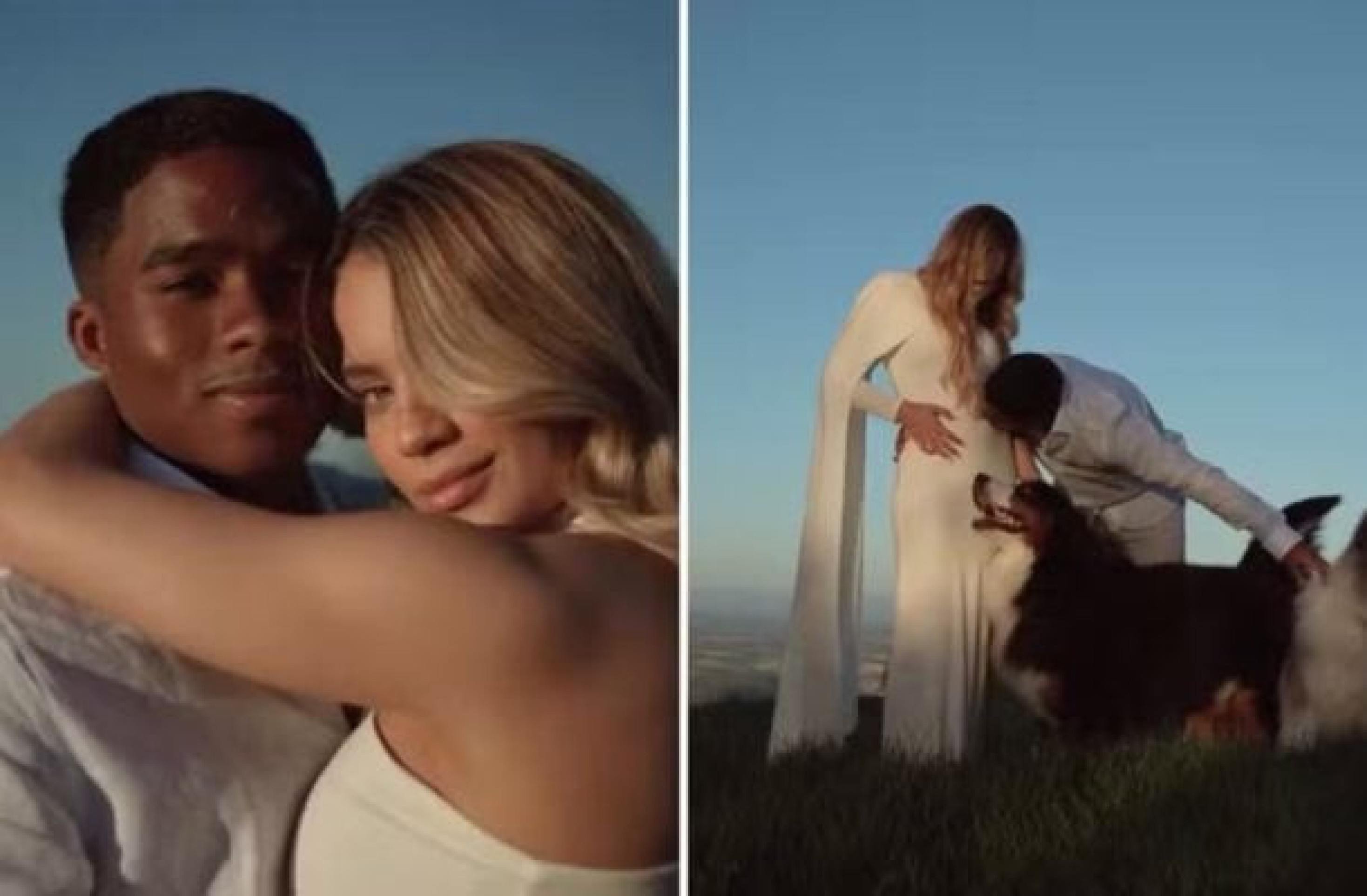 Endrick e Gabriely Miranda anunciam gravidez -  (crédito: Foto: Reprodução/Instagram)