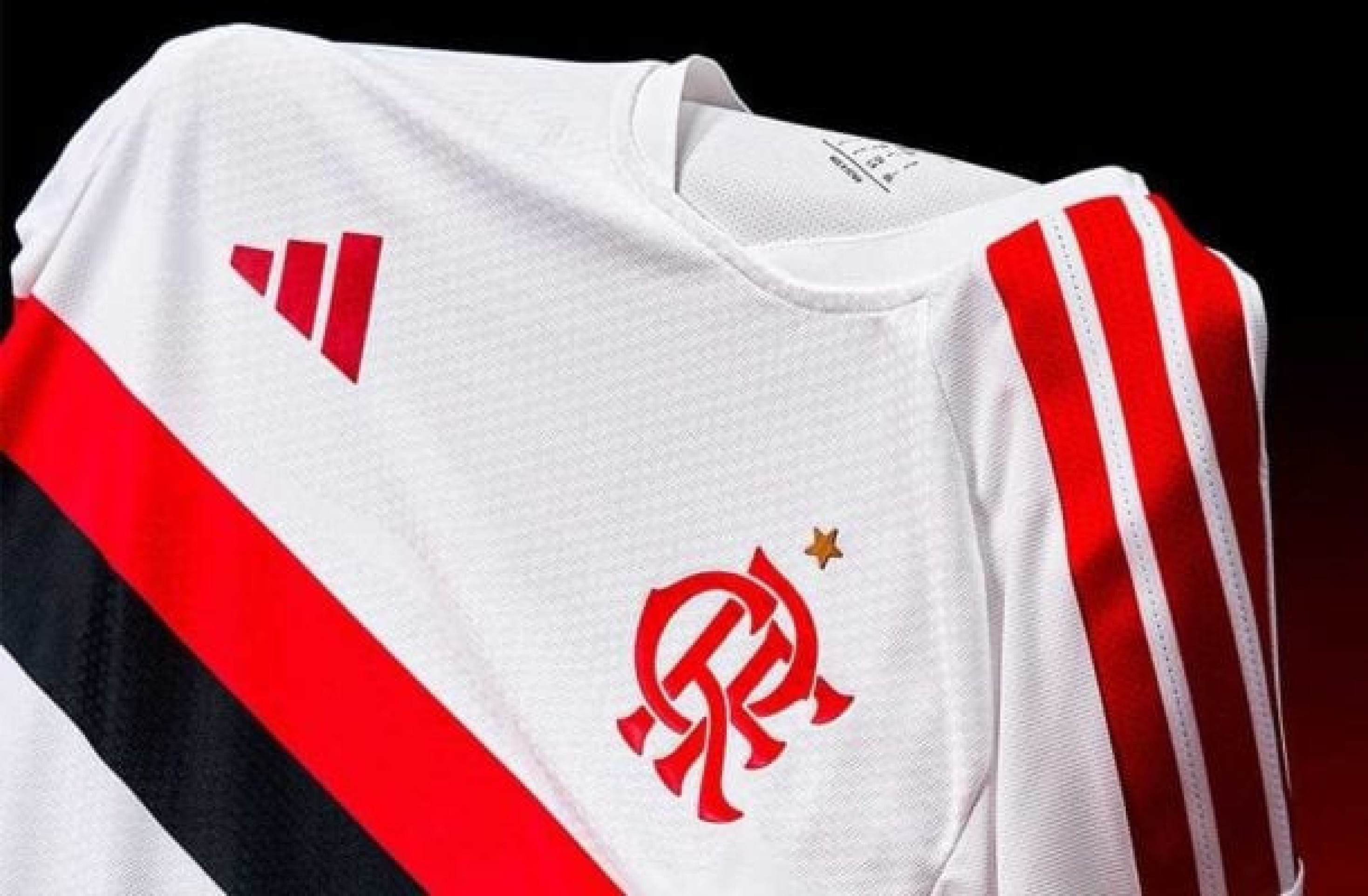 Flamengo lançou a nova camisa 2 para a temporada de 2026 -  (crédito: Foto: Divulgação/Adidas)