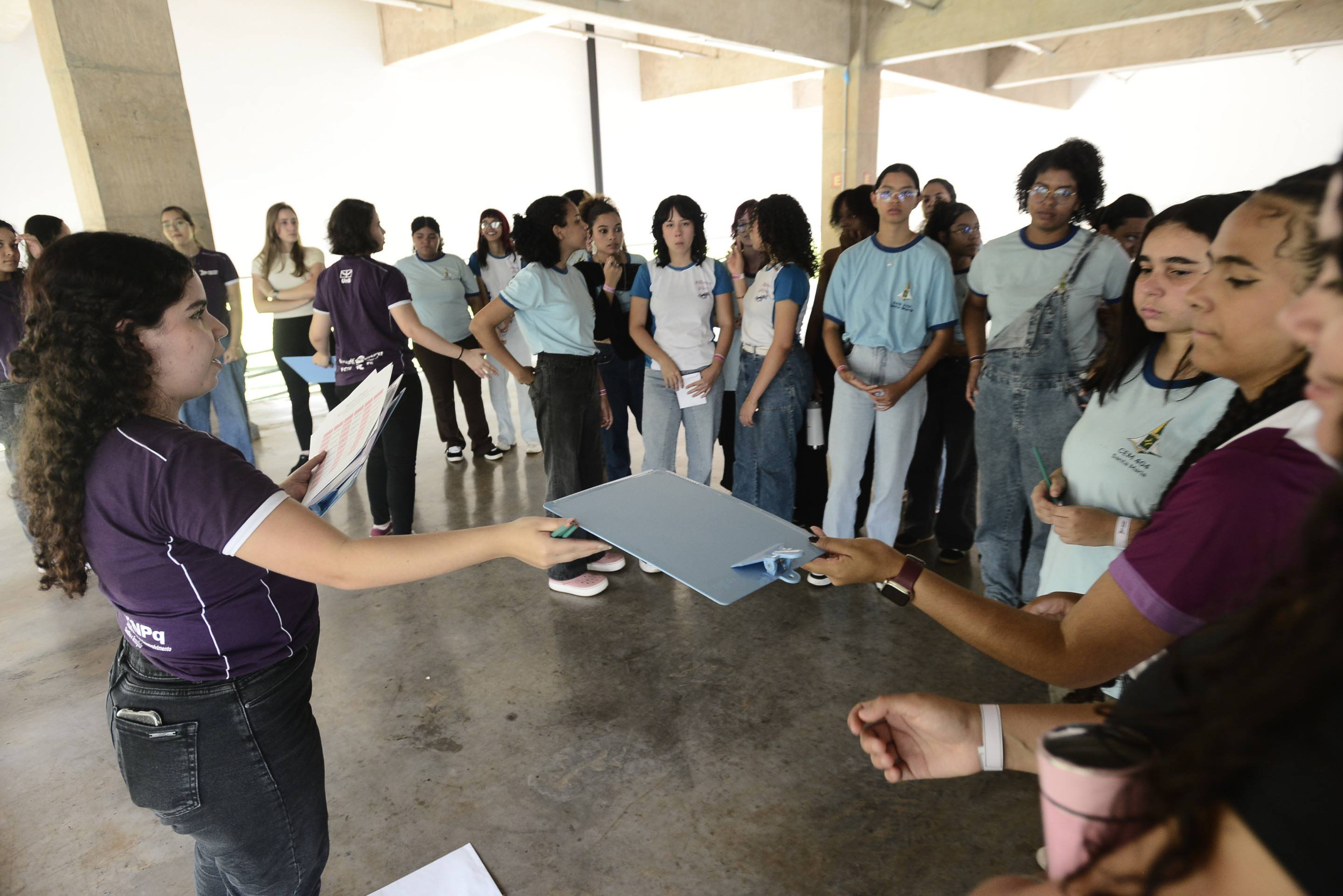 Oficinas do Meninas Velozes acontecem pelo menos uma vez por m&ecirc;s na Universidade de Bras&iacute;lia
