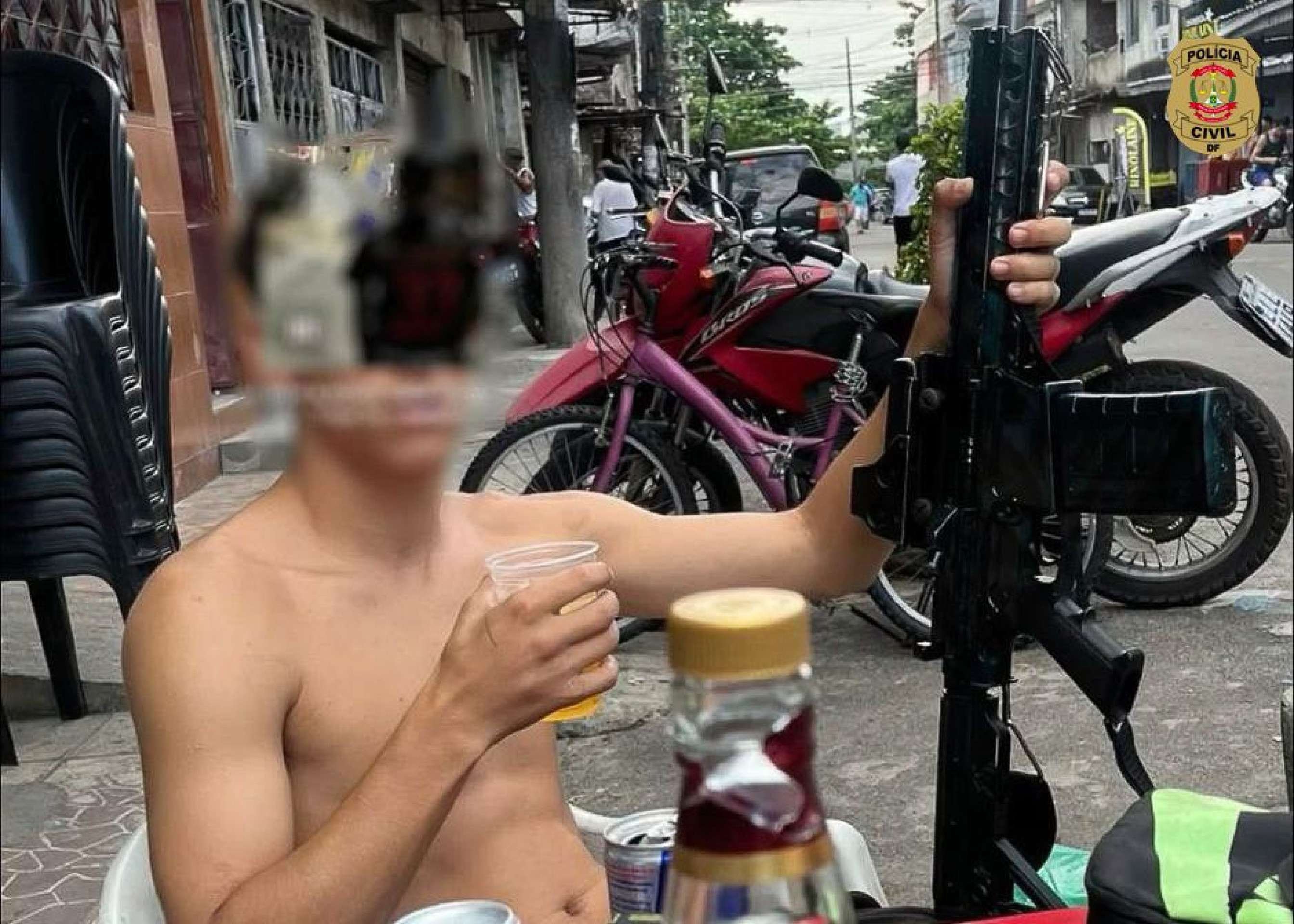 Faccionados postavam imagens com armas nas redes sociais
