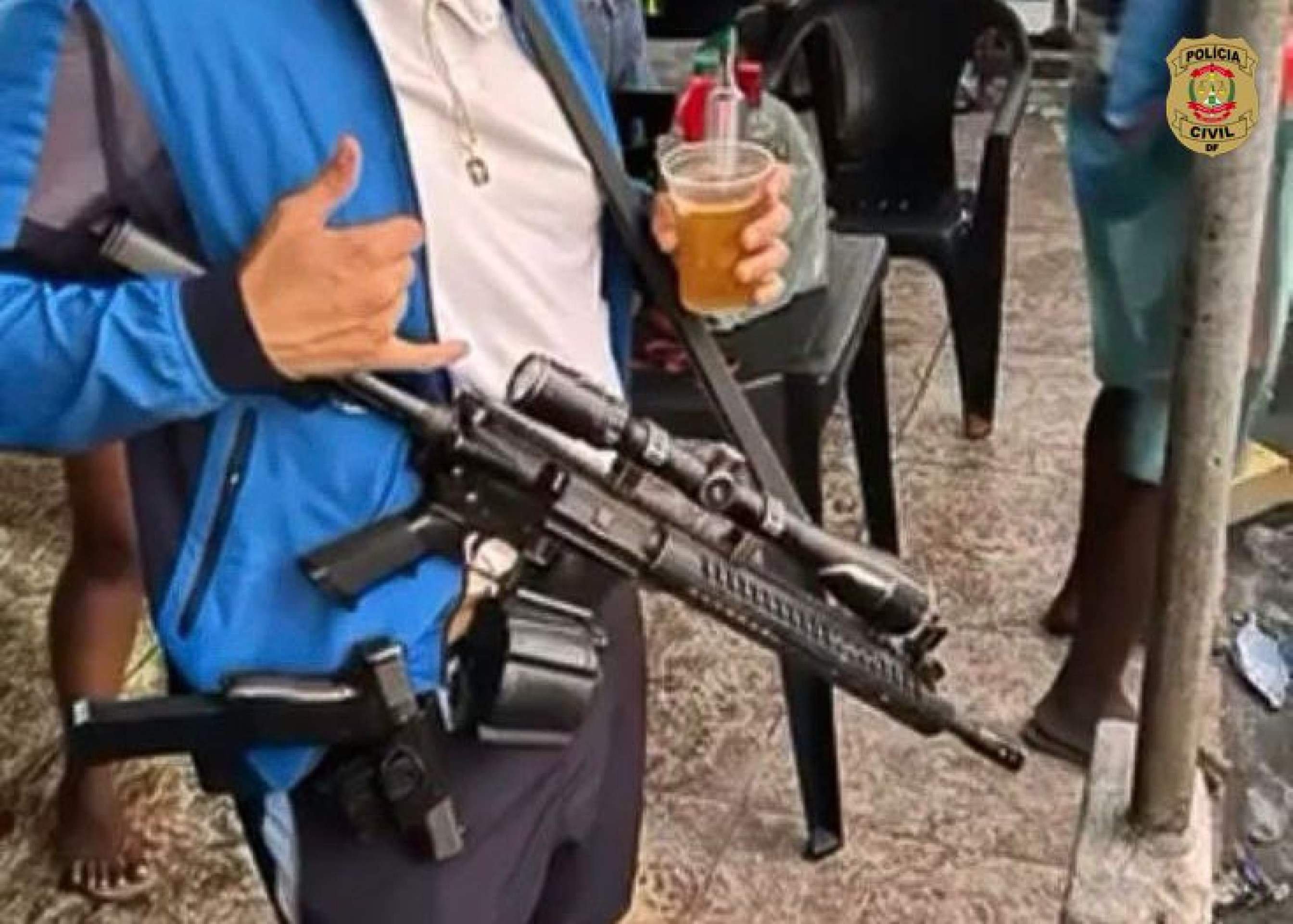 Faccionados postavam imagens com armas nas redes sociais