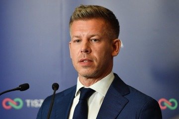 Peter Magyar, conservador pró-Europa, é o novo premiê húngaro  -  (crédito: Ferenc Isza/AFP)