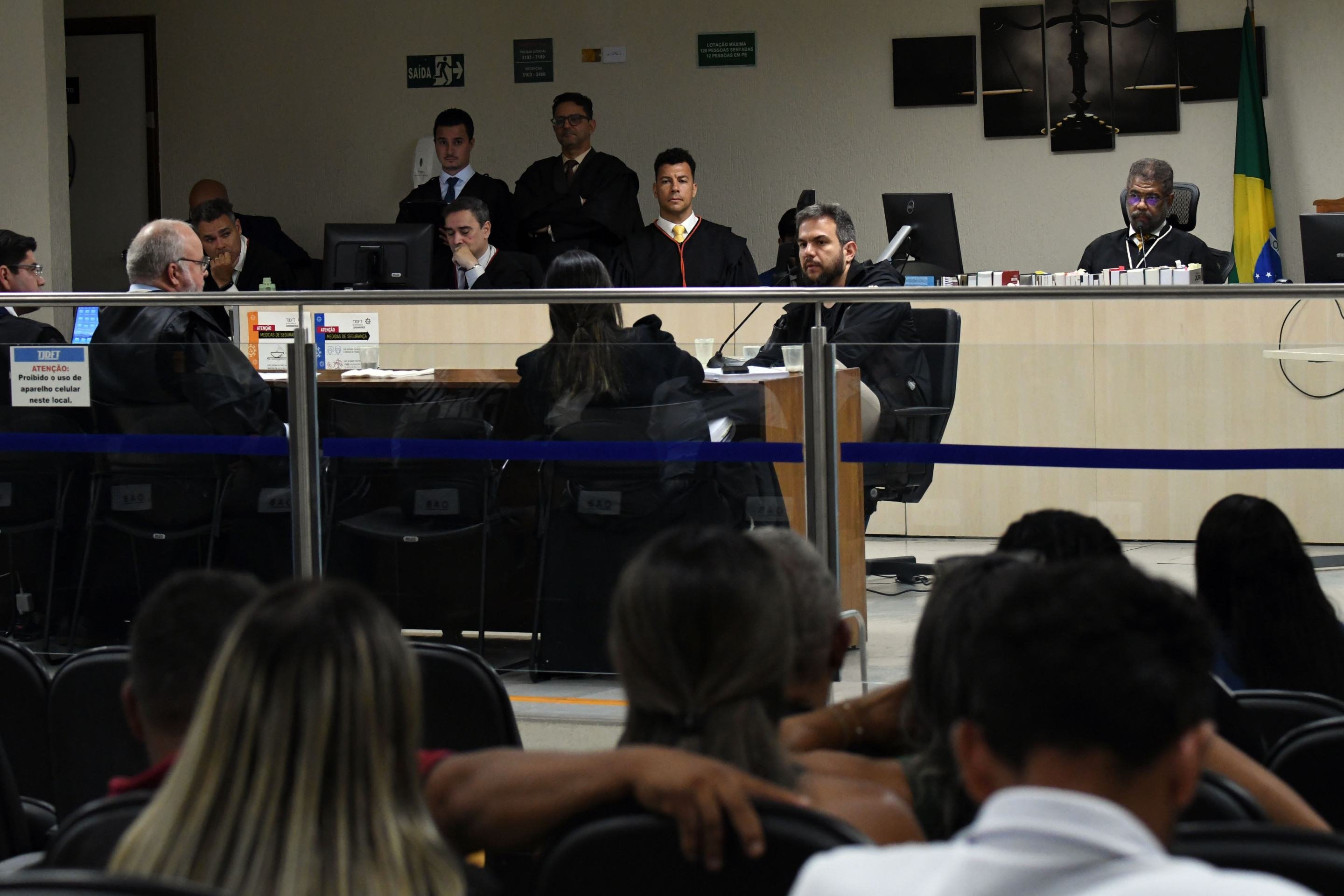  13/04/2026 Cr&eacute;dito: Marcelo Ferreira/CB/D.A Press. Brasil. Bras&iacute;lia - DF -  F&oacute;rum de Planaltina, julgamento da chacina de 2023.