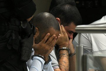 Réus são acusados por uma série de crimes, incluindo homicídio qualificado, extorsão, sequestro e fraude processual -  (crédito:  Marcelo Ferreira/CB/D.A Press)