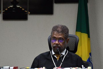 Julgamento da chacina de 2023. Juiz Taciano Vogado. -  (crédito:  Marcelo Ferreira/CB/D.A Press)