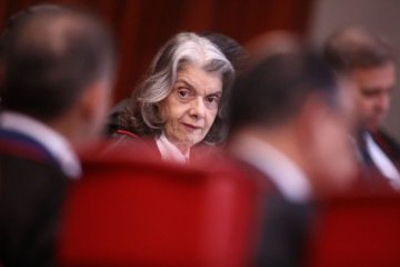 Na semana passada, posição de Cármen expôs o grande distanciamento entre os integrantes do Supremo -  (crédito: Luiz Roberto/TSE)
