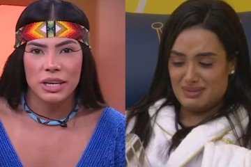 BBB 26: Marciele pede eliminação de Jordana após descobrir falsidade e traição -  (crédito: TV Globo)