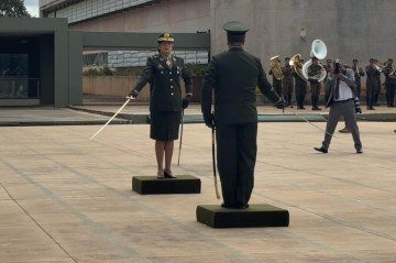 Gen. Cláudia Gusmão assume comando do HMAB em Brasília -  (crédito: Raphaela Peixoto/CB /D.A Press)