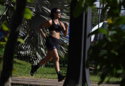 Marina Figueiredo passou de promotora de corridas de rua a competidora frequente: a novidade em 2026 é a presença inédita em uma maratona depois de muita obediência aos treinos -  (crédito:  Carlos Vieira CB/DA Press) -Marina Figueiredo passou de promotora de corridas de rua a competidora frequente: a novidade em 2026 é a presença inédita em uma maratona depois de muita obediência aos treinos -  (crédito:  Carlos Vieira CB/DA Press)