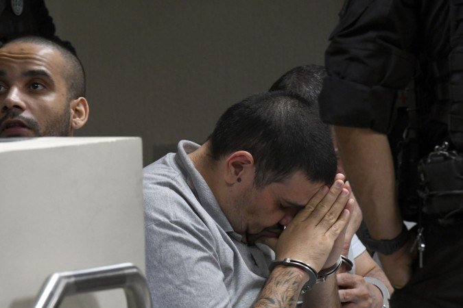 13/04/2026 Crédito: Marcelo Ferreira/CB/D.A Press. Brasil. Brasília - DF - Fórum de Planaltina, julgamento da chacina de 2023. - (crédito: Marcelo Ferreira/CB/D.A Press) 13/04/2026 Crédito: Marcelo Ferreira/CB/D.A Press. Brasil. Brasília - DF - Fórum de Planaltina, julgamento da chacina de 2023. - (crédito: Marcelo Ferreira/CB/D.A Press)