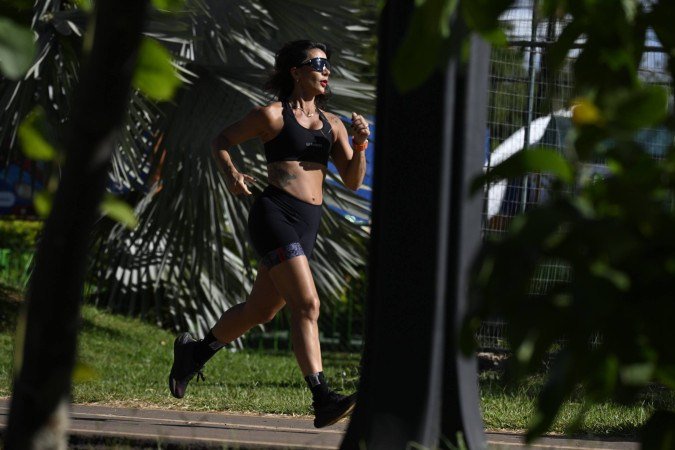 Marina Figueiredo passou de promotora de corridas de rua a competidora frequente: a novidade em 2026 é a presença inédita em uma maratona depois de muita obediência aos treinos - (crédito: Carlos Vieira CB/DA Press) Marina Figueiredo passou de promotora de corridas de rua a competidora frequente: a novidade em 2026 é a presença inédita em uma maratona depois de muita obediência aos treinos - (crédito: Carlos Vieira CB/DA Press)
