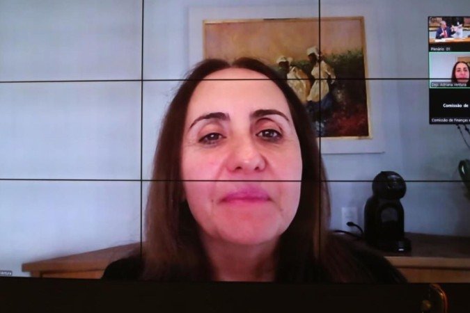 Adriana Ventura criticou o uso de mecanismos fora do orçamento tradicional e disse que há perda de controle sobre recursos públicos, ao discursas em sabatina - (crédito: Kayo Magalhães/Câmara dos Deputados) Adriana Ventura criticou o uso de mecanismos fora do orçamento tradicional e disse que há perda de controle sobre recursos públicos, ao discursas em sabatina - (crédito: Kayo Magalhães/Câmara dos Deputados)