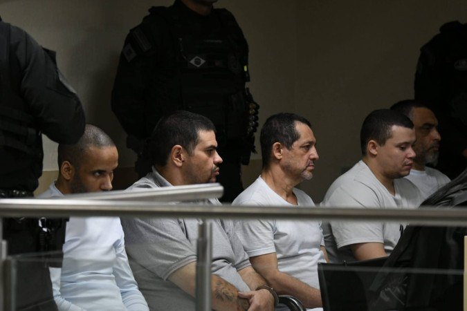 Julgamento da chacina do DF tem início no Fórum de Planaltina - (crédito: Marcelo Ferreira / CB / D.A Press) Julgamento da chacina do DF tem início no Fórum de Planaltina - (crédito: Marcelo Ferreira / CB / D.A Press)