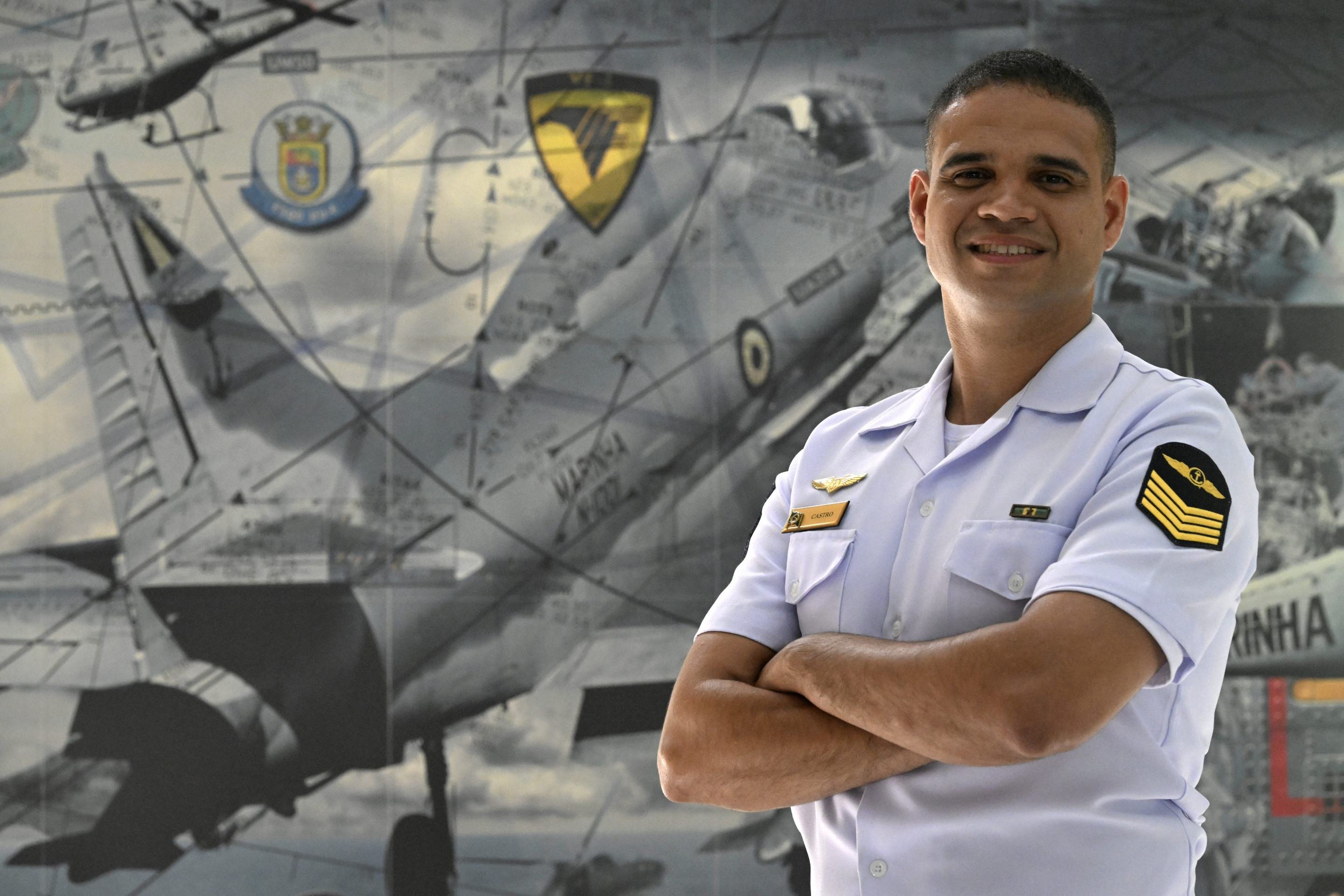 Segundo-sargento Jo&atilde;o Victor Castro