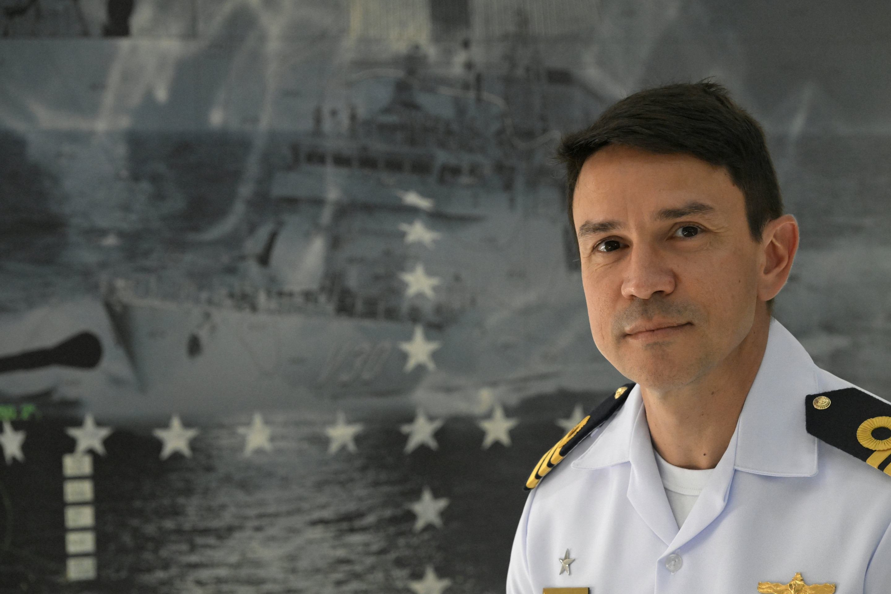 Capit&atilde;o de fragata Gabriel Thomaz Moraes