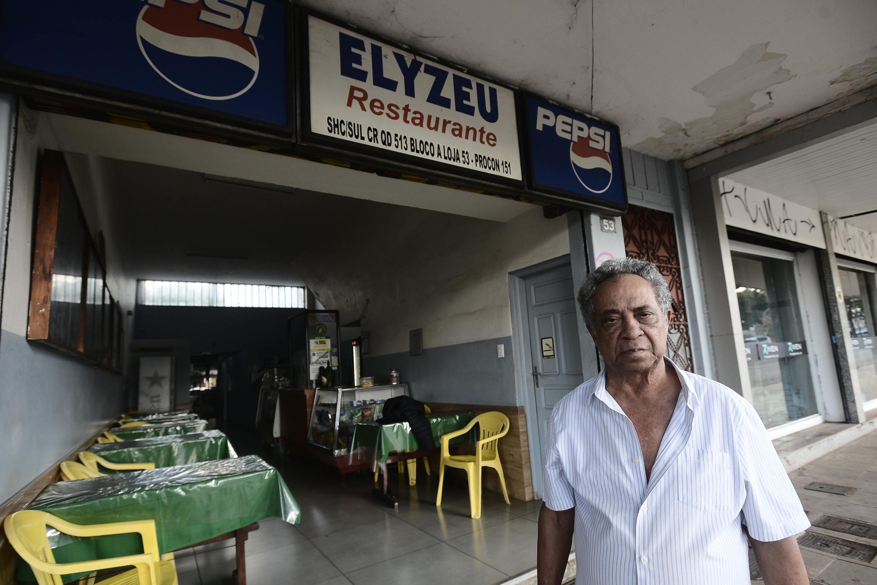  13/04/Francisco Bastos. Cr&eacute;dito: Minervino J&uacute;nior/CB/D.A Press. Brasil.  Brasilia - DF. Caderno anivers&aacute;rio de Bras&iacute;lia. W3 sul. Elyzeu Restaurante. Francisco Bastos - propriet&aacute;rio.