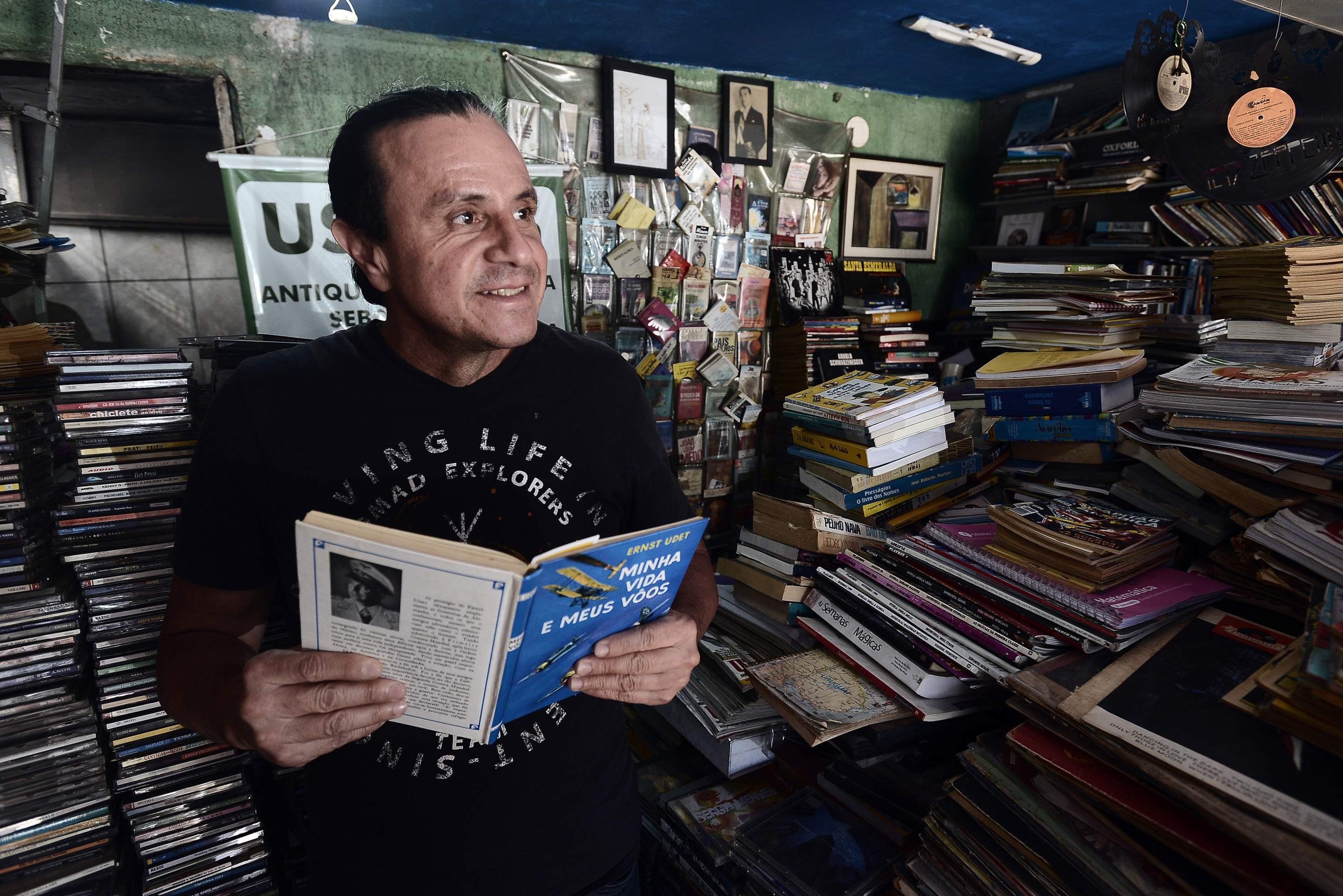 Carlos Nobel de Ara&uacute;jo, dono da Banca Fortaleza, na W3 Sul