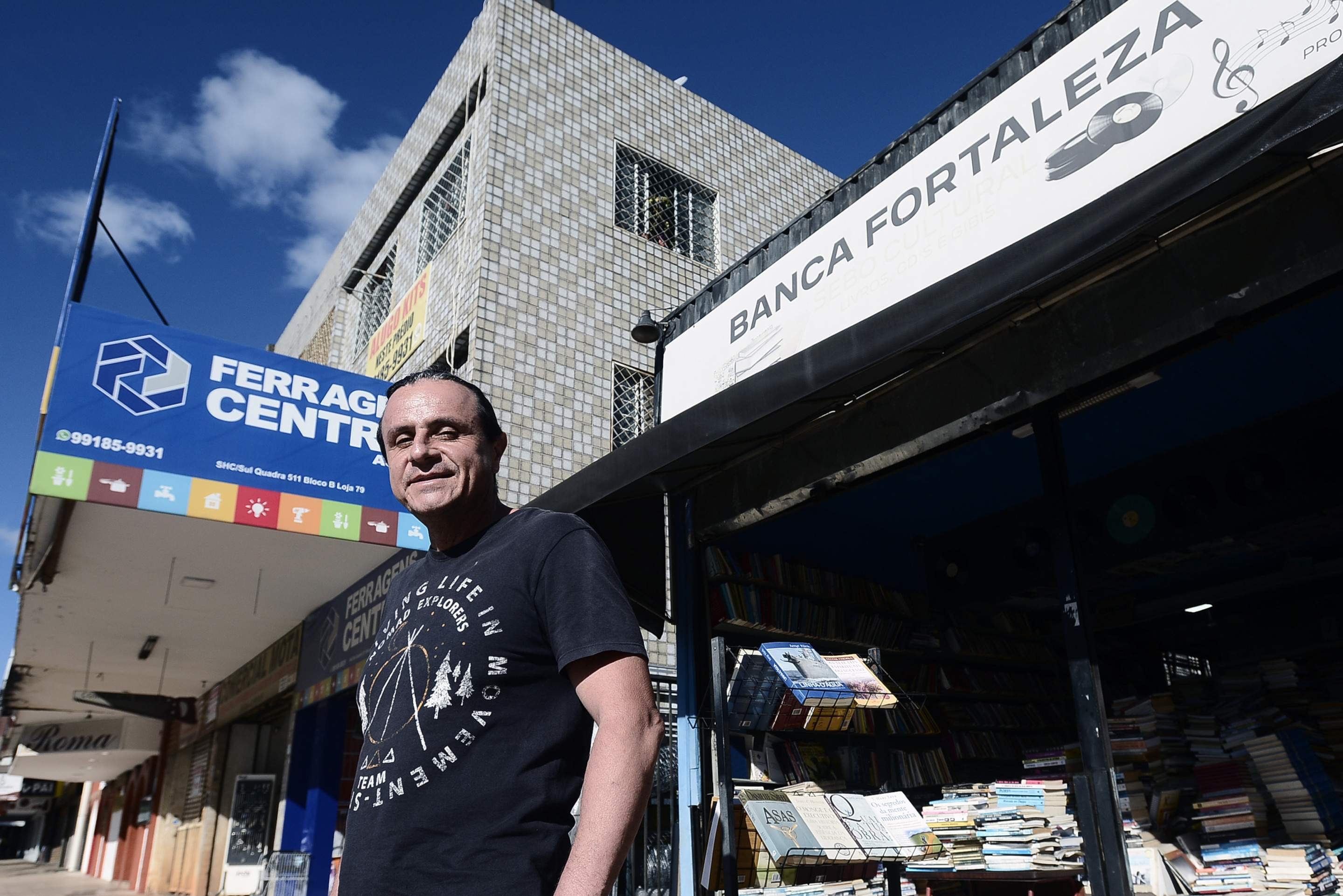 Carlos Nobel de Ara&uacute;jo, da Banca Fortaleza, na W3 Sul