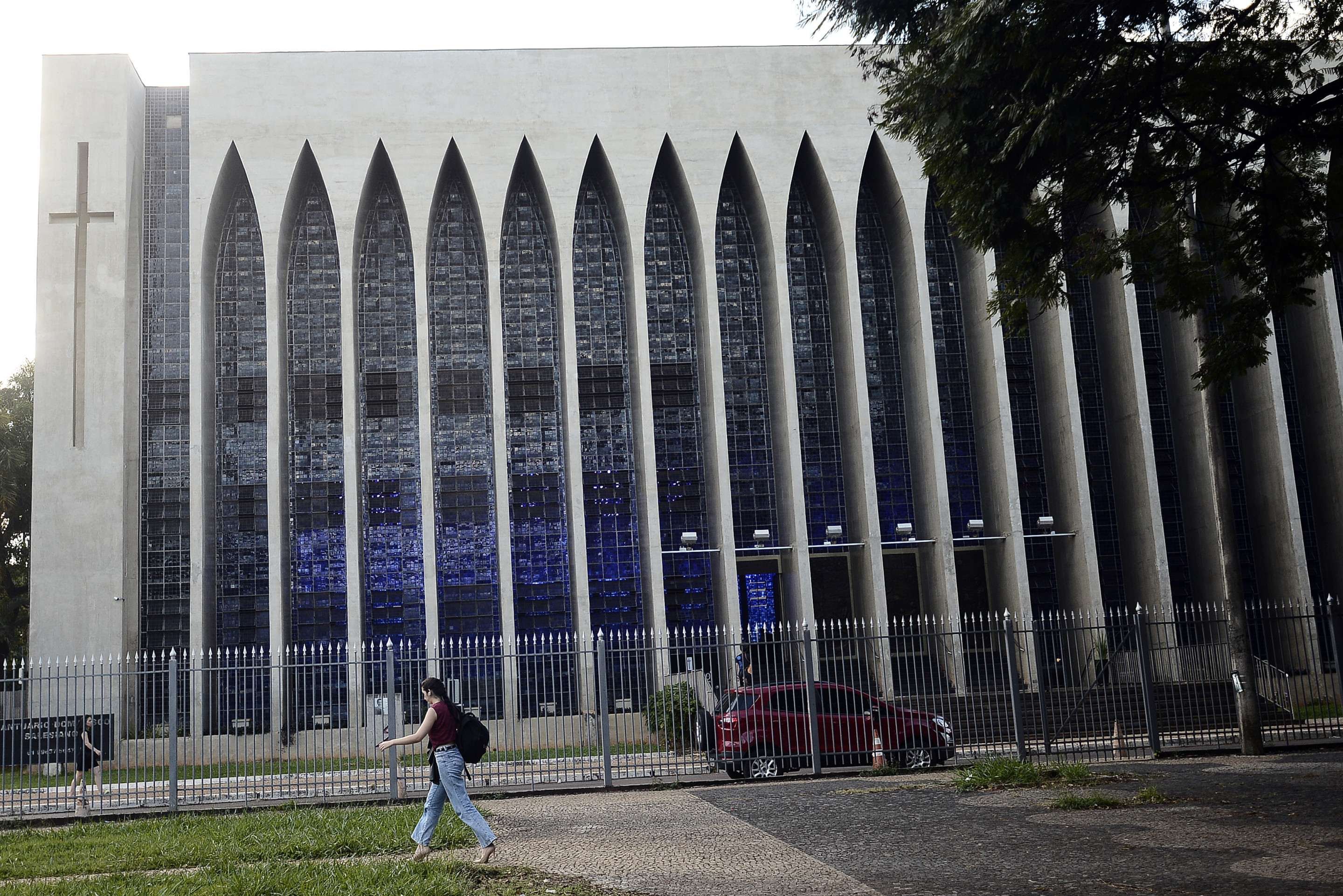 13/04/2026. Cr&eacute;dito: Minervino J&uacute;nior/CB/D.A Press. Brasil.  Brasilia - DF. Caderno anivers&aacute;rio de Bras&iacute;lia. W3 sul. Igreja Dom Bosco