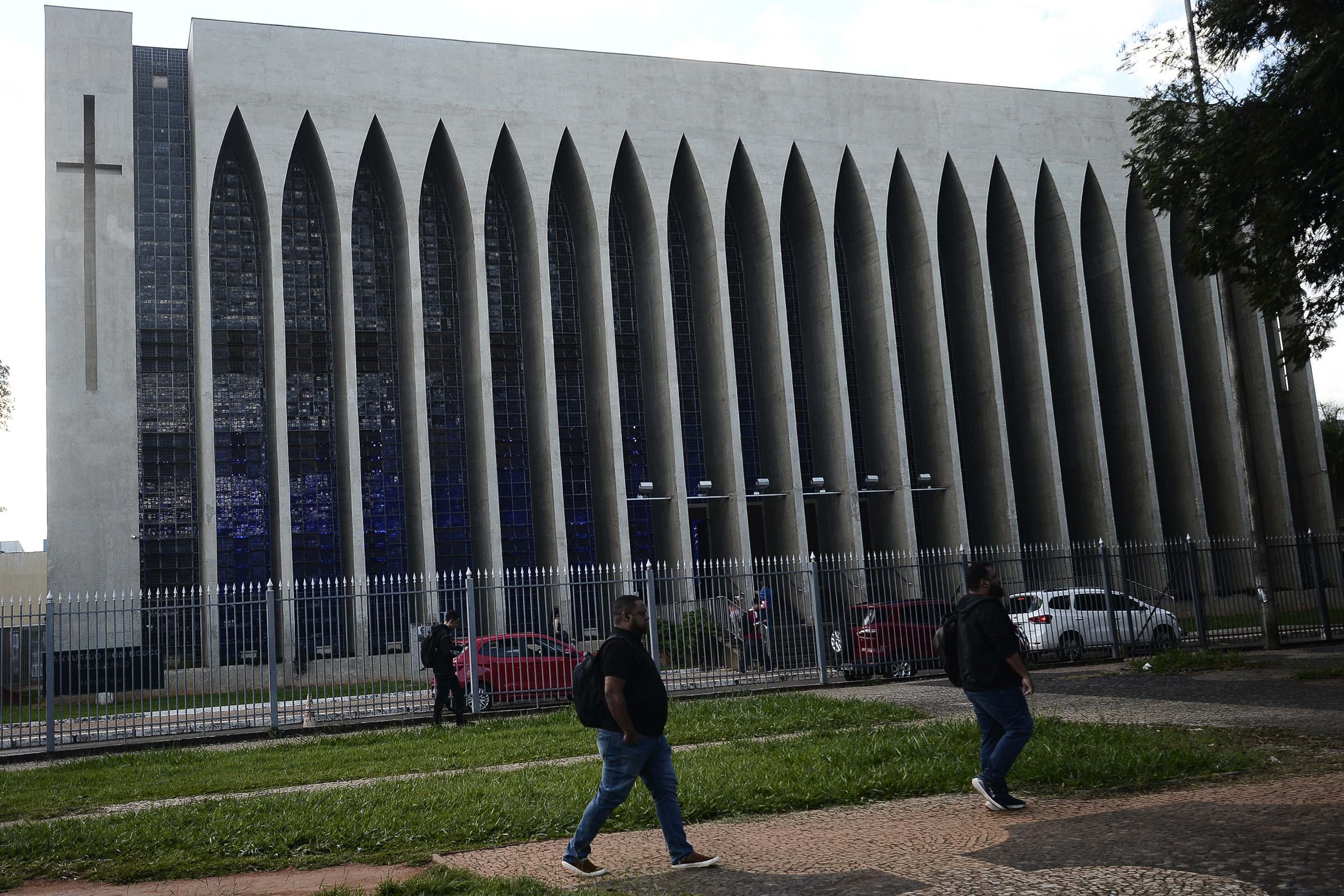  13/04/2026. Cr&eacute;dito: Minervino J&uacute;nior/CB/D.A Press. Brasil.  Brasilia - DF. Caderno anivers&aacute;rio de Bras&iacute;lia. W3 sul. Igreja Dom Bosco