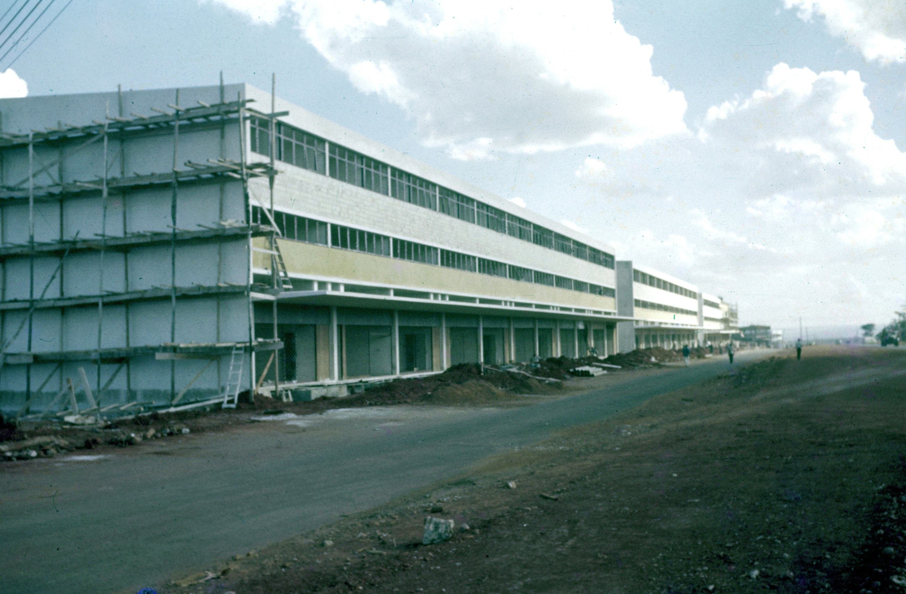 Constru&ccedil;&atilde;o da W3 Sul, fotos da Novacap