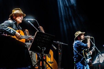 Almir Sater e Gabriel Sater - Pai e Filho - (crédito: Divulgação ) Almir Sater e Gabriel Sater - Pai e Filho - (crédito: Divulgação )