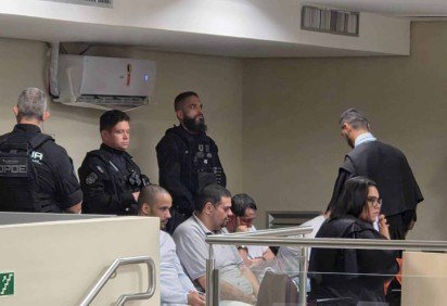  Segundo dia de julgamento de chacina tem previs&atilde;o de ouvir 10 testemunhas. Na primeira sess&atilde;o, na segunda-feira (13/4), seis pessoas foram ouvidas pelo Tribunal do J&uacute;ri. Os depoimentos fazem parte da fase de oitiva do processo -  (crédito:  Darcianne Diogo/CB/D.A Press) - Segundo dia de julgamento de chacina tem previs&atilde;o de ouvir 10 testemunhas. Na primeira sess&atilde;o, na segunda-feira (13/4), seis pessoas foram ouvidas pelo Tribunal do J&uacute;ri. Os depoimentos fazem parte da fase de oitiva do processo -  (crédito:  Darcianne Diogo/CB/D.A Press)