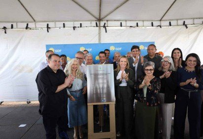 A governadora Celina Leão e outros representantes do GDF.
 -  (crédito: | Foto: Renato Alves/Agência Brasília ) -A governadora Celina Leão e outros representantes do GDF.
 -  (crédito: | Foto: Renato Alves/Agência Brasília )