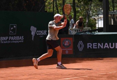Felipe Mamede estreia nesta quarta-feira no Roland Garros Series Junior, em São Paulo: o torneio vale vaga para o evento no saibro francês -  (crédito:  Guido Bompan/FFT) -Felipe Mamede estreia nesta quarta-feira no Roland Garros Series Junior, em São Paulo: o torneio vale vaga para o evento no saibro francês -  (crédito:  Guido Bompan/FFT)