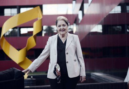 Mercedes Urquiza veio da Argentina a Brasília em um jipe -  (crédito: Minervino Júnior/CB/D.A Press)