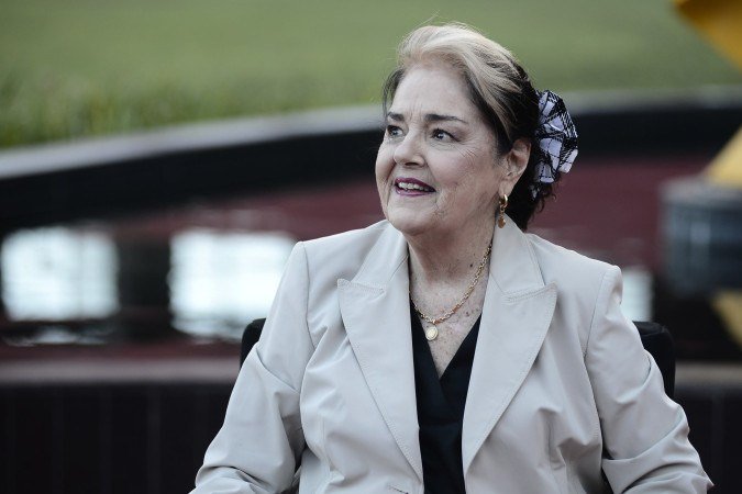  14/04/2026. Crédito: Minervino Júnior/CB/D.A Press. Brasil.  Brasilia - DF. Caderno aniversário de Brasília. Pioneira Mercedes Urquizano no Hotel Golden Tulip