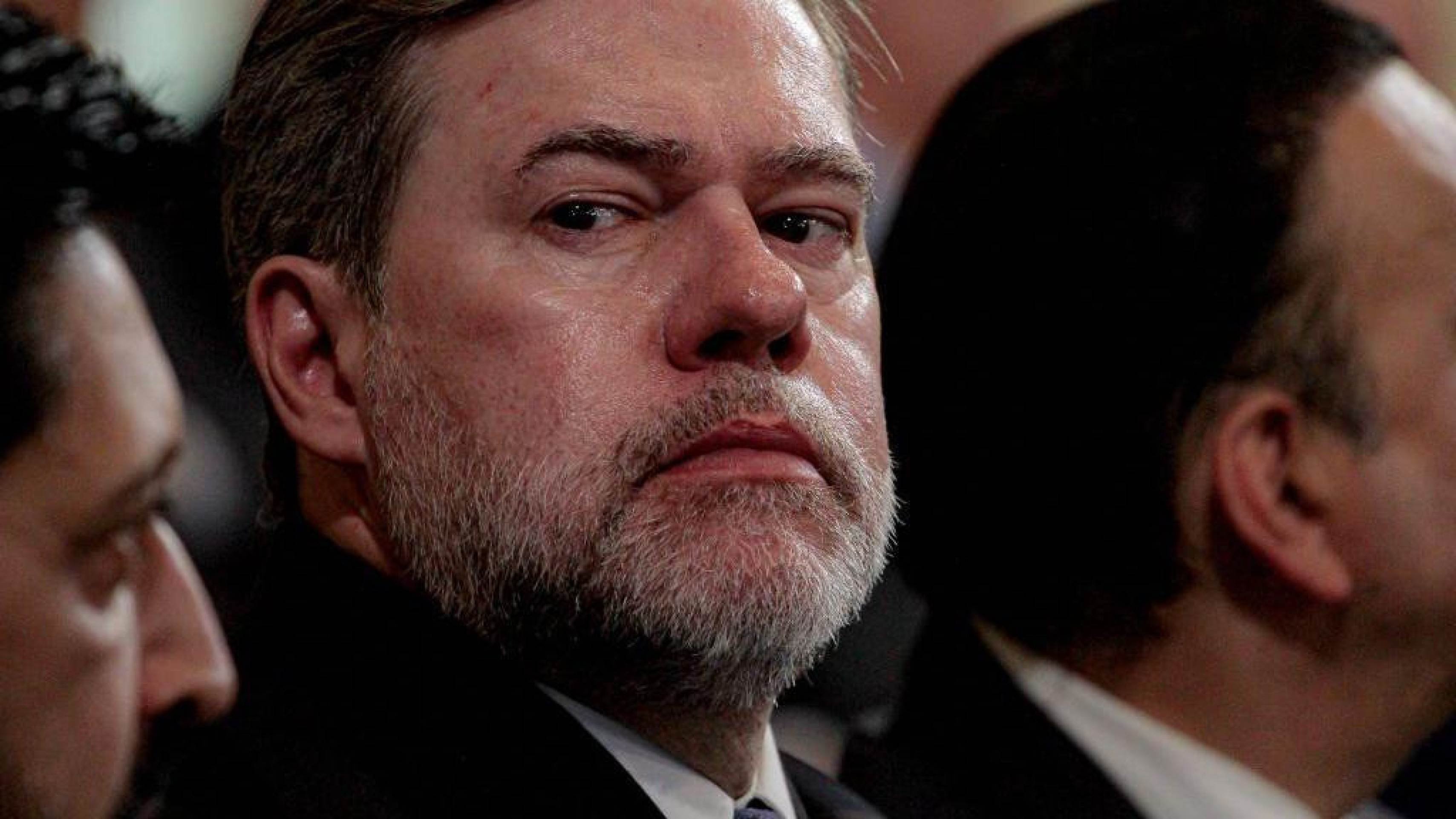 Vista da fachada do Banco Master, que teve liquidação extrajudicial decretada pelo Banco Central em novembro de 2025 - (crédito: Getty Images) Vista da fachada do Banco Master, que teve liquidação extrajudicial decretada pelo Banco Central em novembro de 2025 - (crédito: Getty Images)