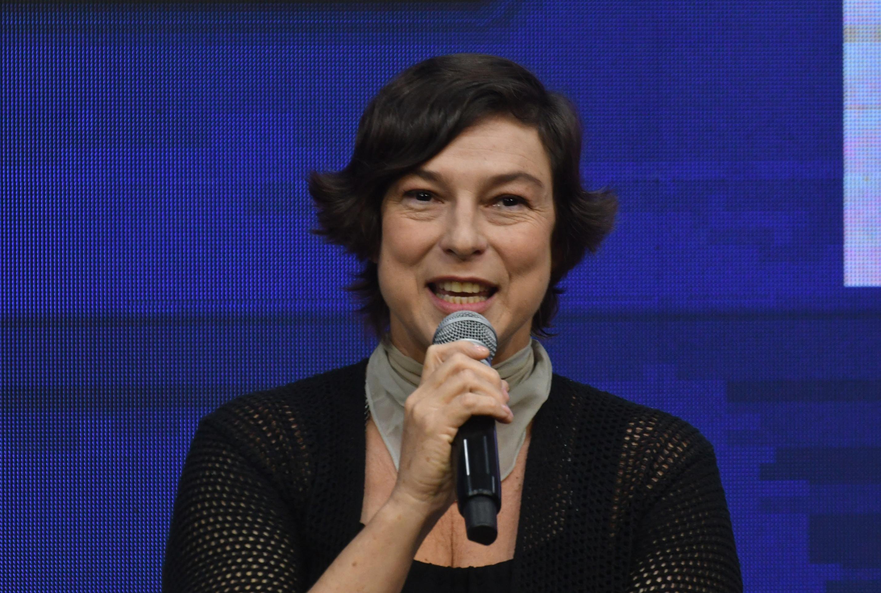  14/04/2026. Ed Alves/CB/D.A Press. CB Debate "Bras&iacute;lia 66 Anos".Maria paula fidalgo.