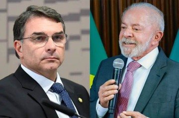 Moraes manda PF abrir inquérito contra Flávio por suposta calúnia a Lula -  (crédito: Reprodução)