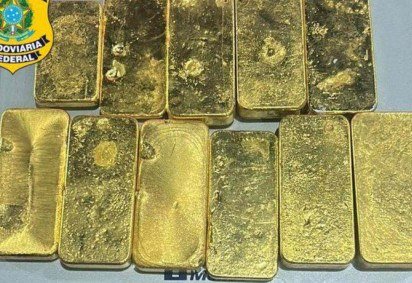 Câmara pode apreciar hoje projeto sobre rastreabilidade do ouro em garimpos -  (crédito: PRF/Divulgação) -Câmara pode apreciar hoje projeto sobre rastreabilidade do ouro em garimpos -  (crédito: PRF/Divulgação)