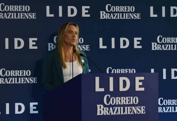 Celina Leão no Lide -  (crédito: Marcelo Ferreira/CB/D.A Press)