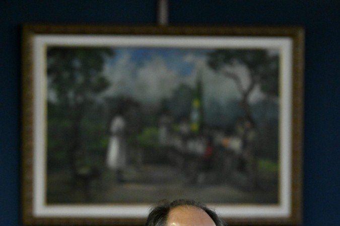  15/04/2026. Aniversario de Brasilia, 66 anos. Presidente do Instituto Histórico e Geográfico do Distrito Federal, José Theodoro Menck.