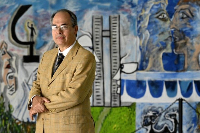  15/04/2026. Aniversario de Brasilia, 66 anos. Presidente do Instituto Histórico e Geográfico do Distrito Federal, José Theodoro Menck.