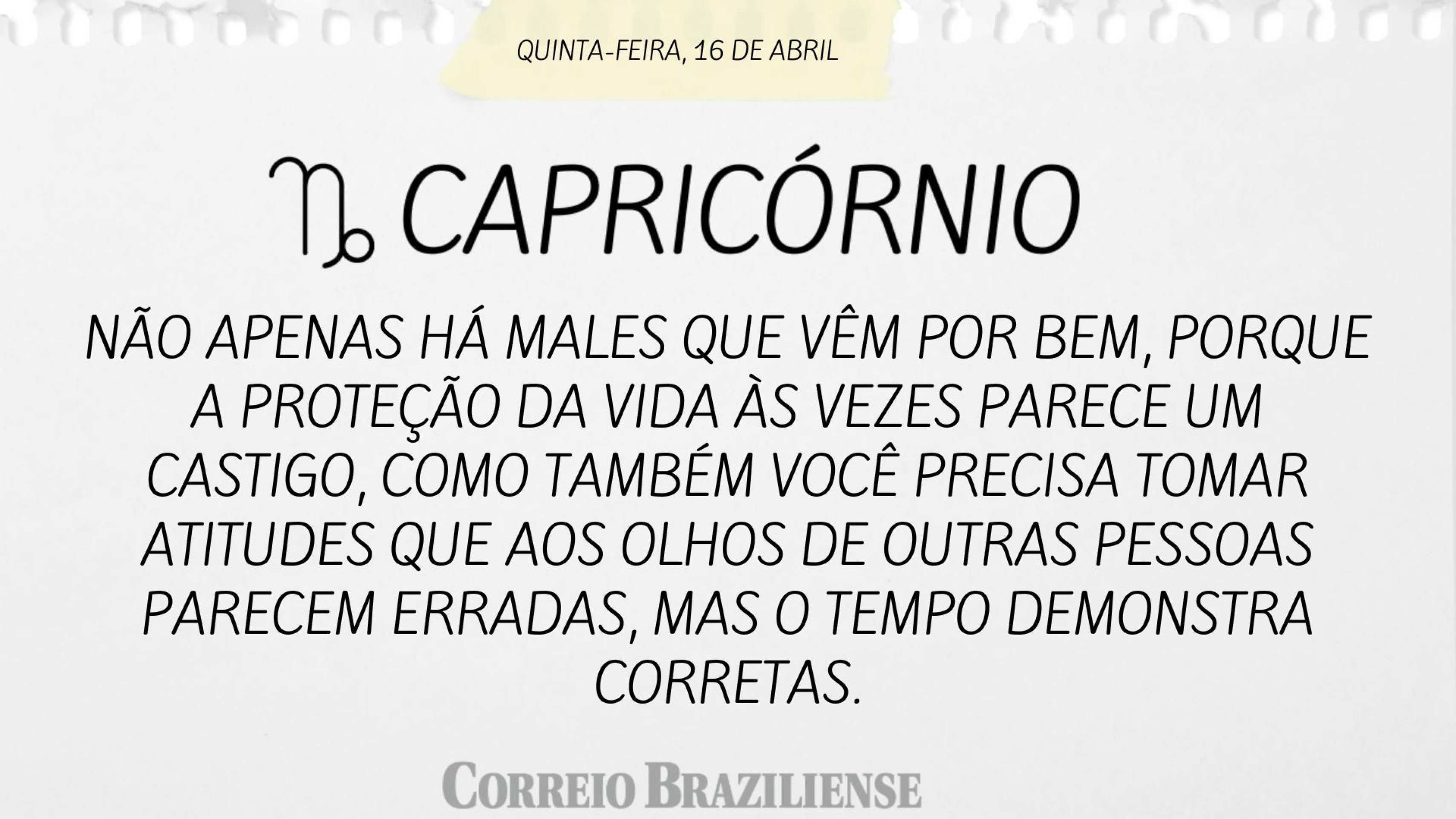 Hor&oacute;scopo desta quinta (16/4)