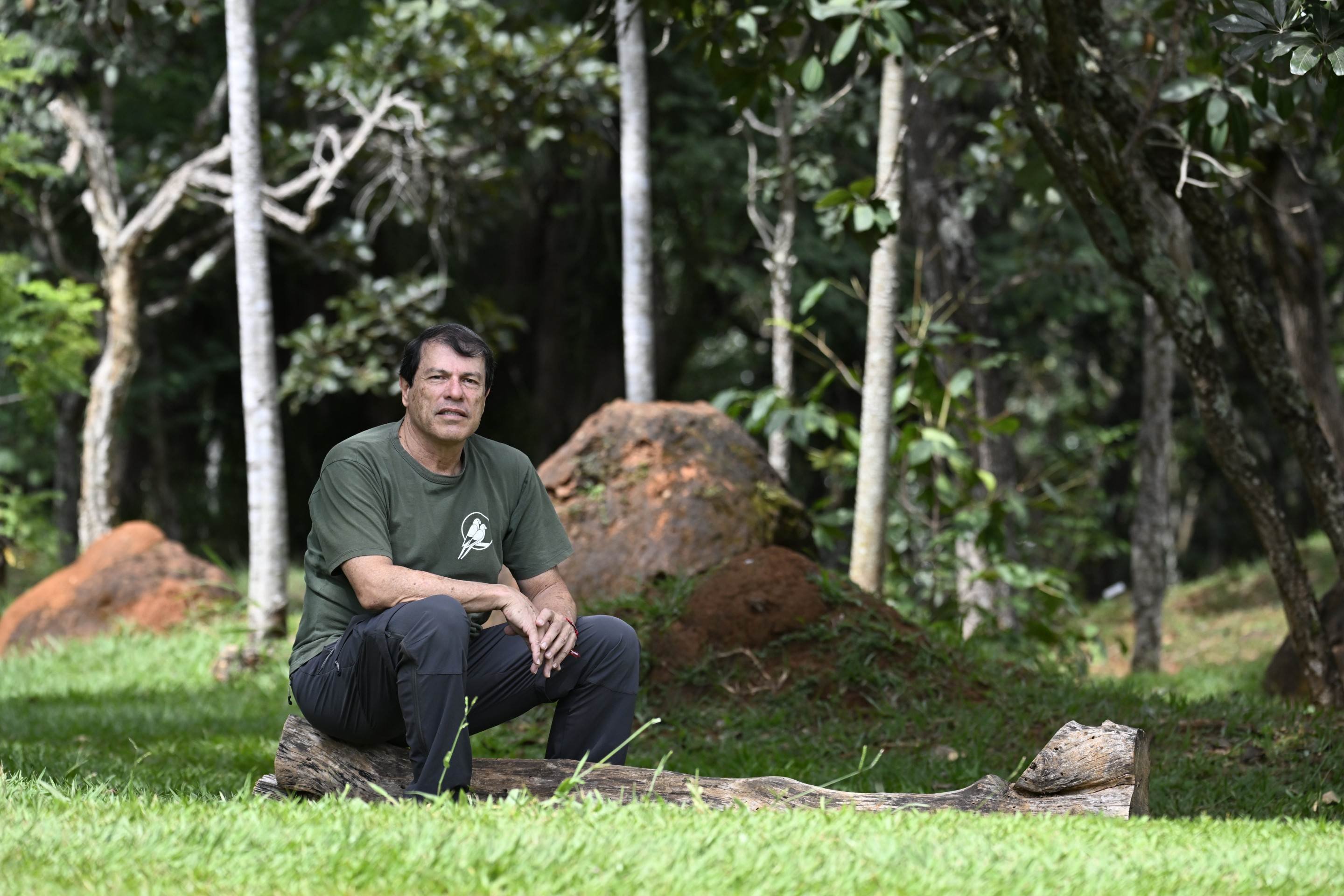  Caderno de Bras&iacute;lia. Funatura - A import&acirc;ncia de preserva&ccedil;&atilde;o do cerrado e dos recursos hidrogr&aacute;ficos do DF. Na Foto Cesar do Espirito Santo.