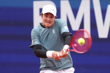 Jo&atilde;o Fonseca vive de evolu&ccedil;&atilde;o t&eacute;cnica diante dos desafios contra os principais do ranking -  (crédito: Felix Diemer for BMW City Munich)